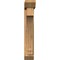 Ekena Millwork Imperial Slat Rough Sawn Bracket w/ Offset Brace, Western Red Cedar, 6"W x 24"D x 36"H BKT0604X24X36IMP06RWR - alternate 4